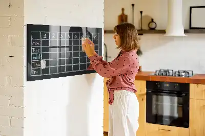 Lavagna magnetica scrivibile orario delle lezioni