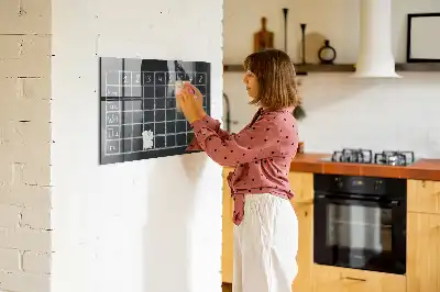 Lavagna magnetica scrivibile orario delle lezioni