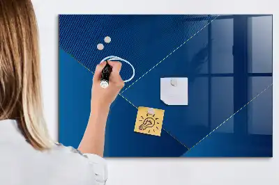 Lavagna magnetica scrivibile decorazione da parete astratta