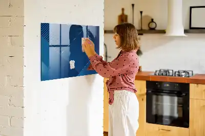 Lavagna magnetica scrivibile decorazione da parete astratta
