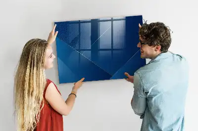 Lavagna magnetica scrivibile decorazione da parete astratta