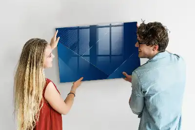 Lavagna magnetica scrivibile decorazione da parete astratta