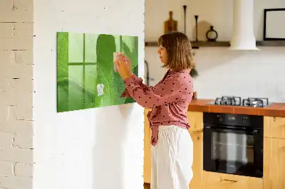 Lavagna magnetica scrivibile modello Onde moderne
