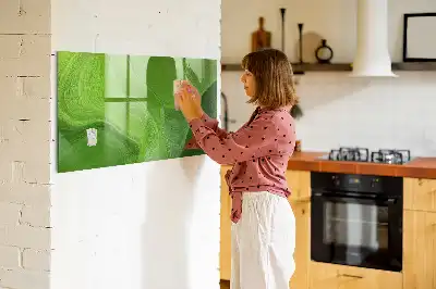 Lavagna magnetica scrivibile modello Onde moderne