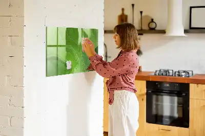 Lavagna magnetica scrivibile modello Onde moderne