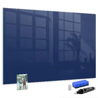 Lavagna magnetica scrivibile colore blu