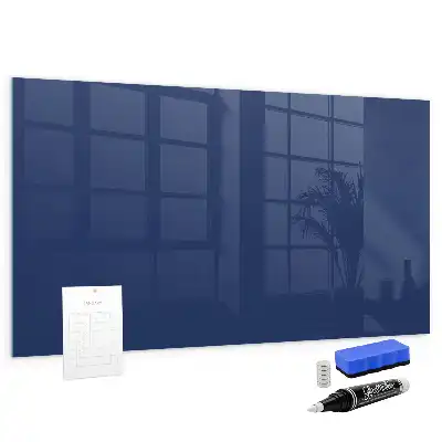Lavagna magnetica scrivibile colore blu