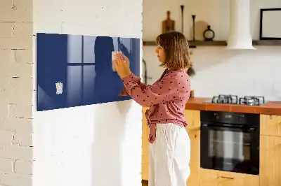 Lavagna magnetica scrivibile colore blu