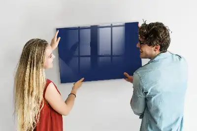 Lavagna magnetica scrivibile colore blu