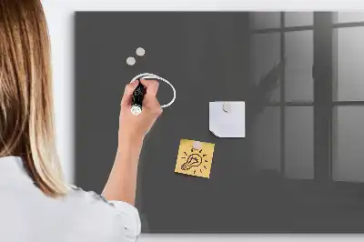 Lavagna magnetica scrivibile di colore grigio