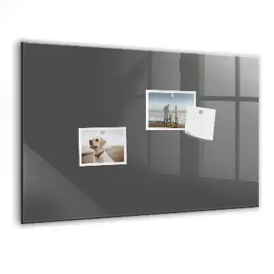Lavagna magnetica scrivibile di colore grigio