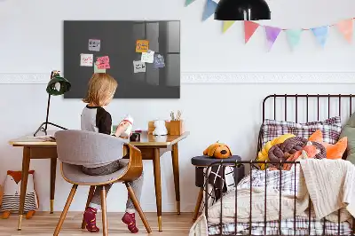 Lavagna magnetica scrivibile di colore grigio