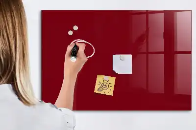 Lavagna magnetica scrivibile colore bordeaux