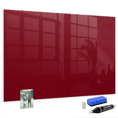 Lavagna magnetica scrivibile colore bordeaux