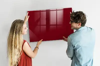 Lavagna magnetica scrivibile colore bordeaux