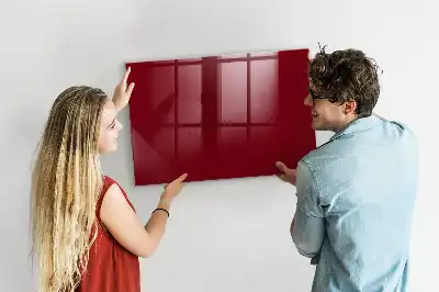 Lavagna magnetica scrivibile colore bordeaux