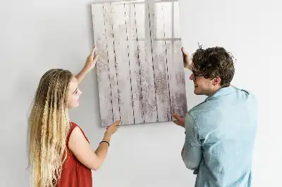 Lavagna magnetica cancellabile a secco con cornice in legno