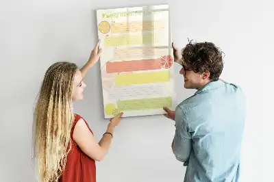Lavagna magnetica cancellabile a secco pianificatore per menu