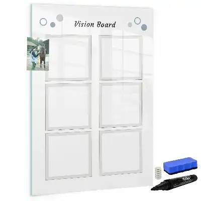 Lavagna magnetica cancellabile a secco bacheca per vision board