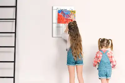 Lavagna magnetica cancellabile a secco bacheca per vision board