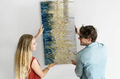 Lavagna magnetica cancellabile a secco con motivo decorativo