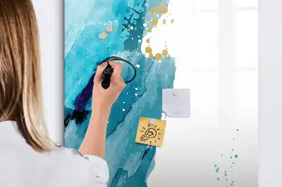 Lavagna magnetica cancellabile a secco pittura