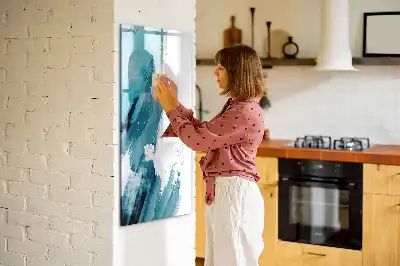 Lavagna magnetica cancellabile a secco pittura