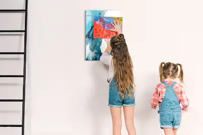 Lavagna magnetica cancellabile a secco pittura