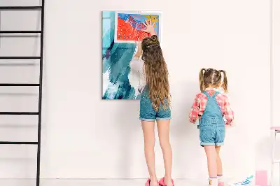 Lavagna magnetica cancellabile a secco pittura