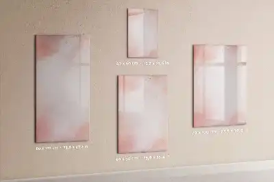 Lavagna magnetica cancellabile a secco color marmo rosa