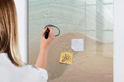 Lavagna magnetica cancellabile a secco mix di colori