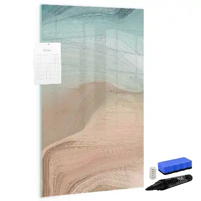 Lavagna magnetica cancellabile a secco mix di colori