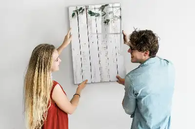 Lavagna magnetica cancellabile a secco con pannelli in legno