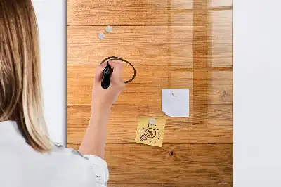 Lavagna magnetica cancellabile a secco con pannelli in legno