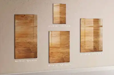 Lavagna magnetica cancellabile a secco con pannelli in legno