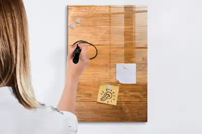 Lavagna magnetica cancellabile a secco con pannelli in legno