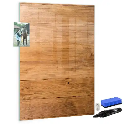 Lavagna magnetica cancellabile a secco con pannelli in legno