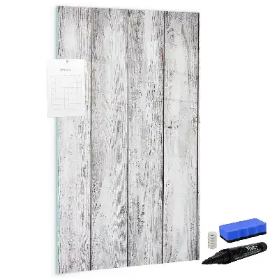 Lavagna magnetica cancellabile a secco in legno dipinto