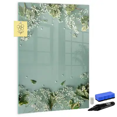 Lavagna magnetica cancellabile a secco modello Nebbiolina