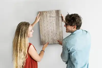 Lavagna magnetica cancellabile a secco con cornice in legno