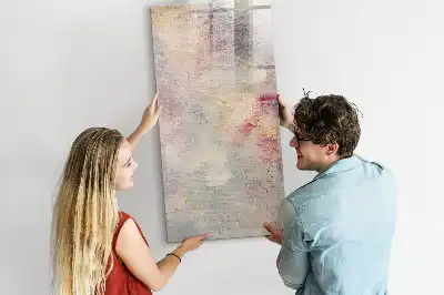 Lavagna magnetica cancellabile a secco motivo macchie di pittura