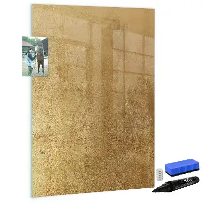 Lavagna magnetica cancellabile a secco in tessuto decorativo