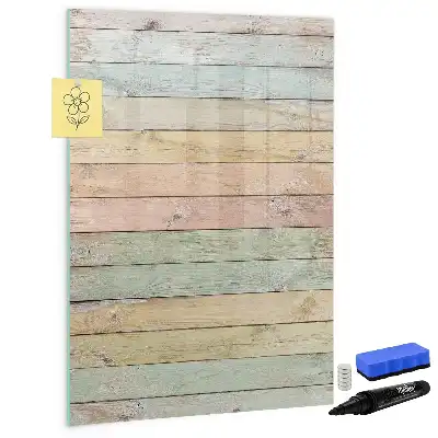 Lavagna magnetica cancellabile a secco color pastello Assi