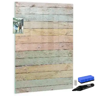 Lavagna magnetica cancellabile a secco color pastello Assi