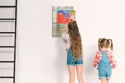 Lavagna magnetica cancellabile a secco color pastello Assi
