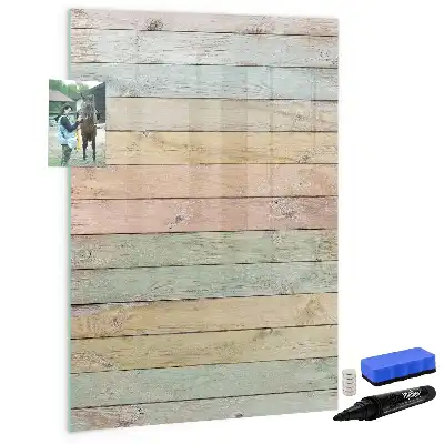 Lavagna magnetica cancellabile a secco color pastello Assi