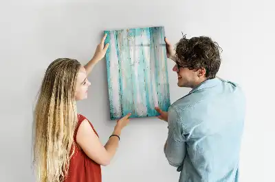 Lavagna magnetica cancellabile a secco effetto legno vintage