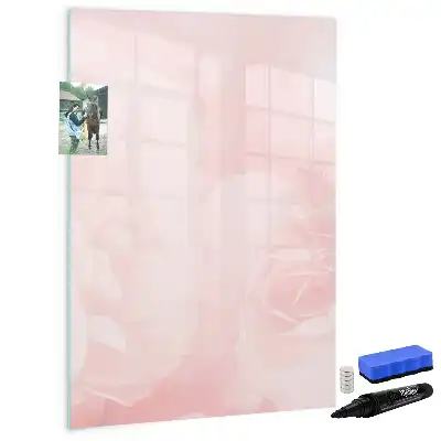 Lavagna magnetica cancellabile a secco modello Rose