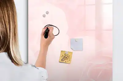 Lavagna magnetica cancellabile a secco modello Rose