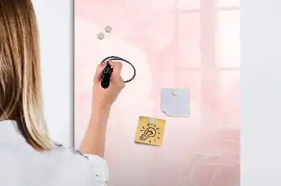 Lavagna magnetica cancellabile a secco modello Rose